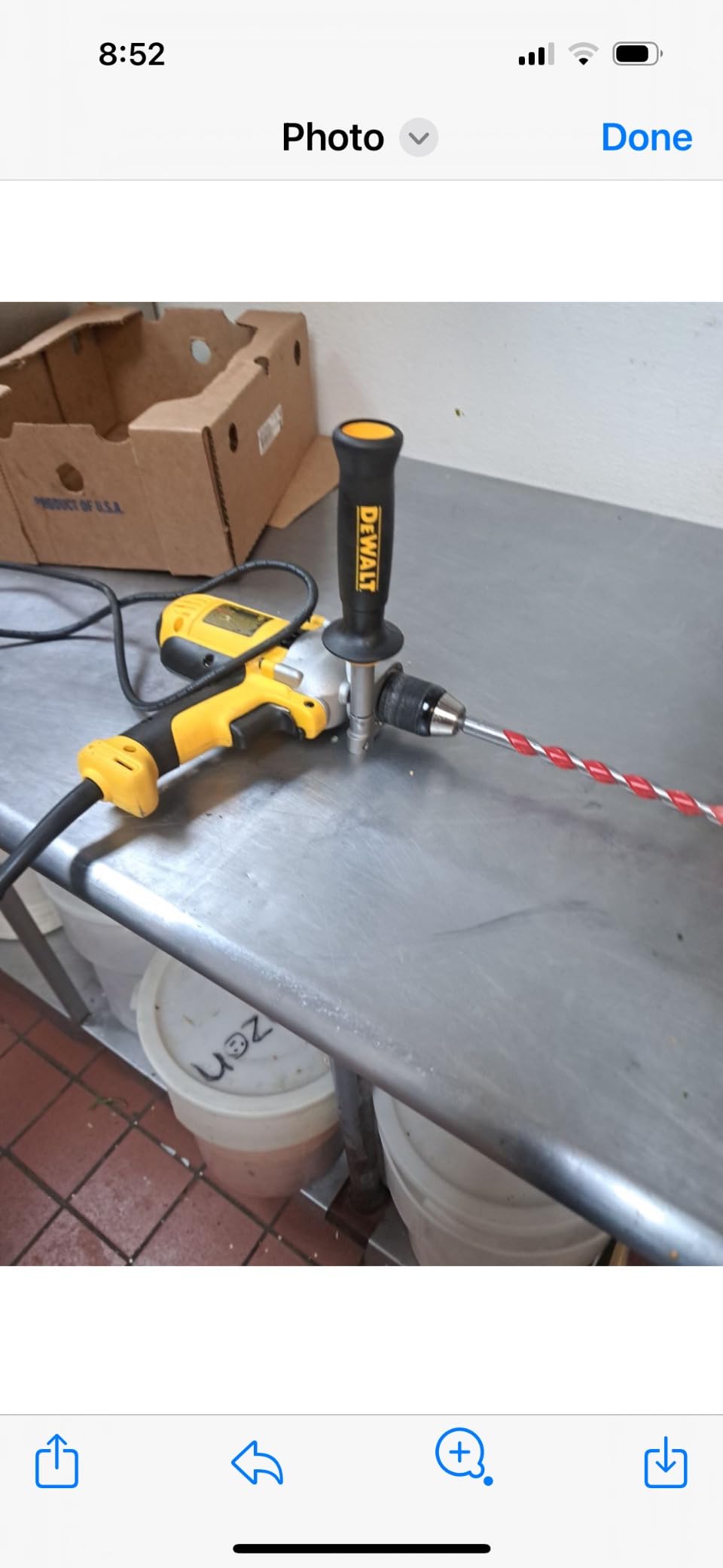 Powerful mixer