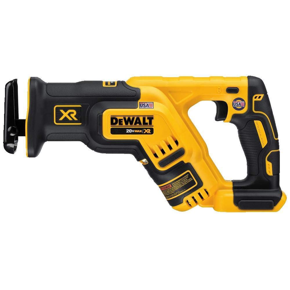 dewalt-20v-max-xr-combo-kit-dck294p2-hammer-drill-reciprocating-saw-with-2-x-5ah image 5