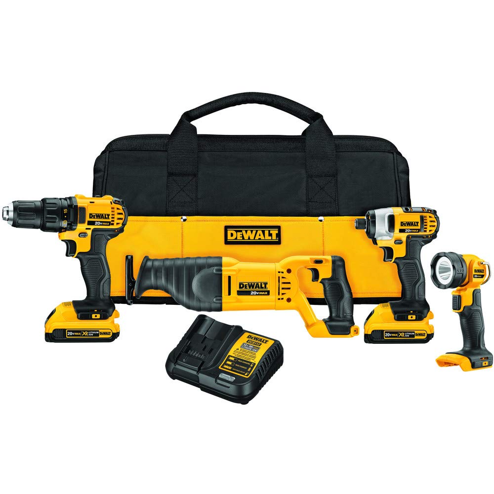 dewalt-dck420d2-20v-max-compact-4-tool-combo-kit image 1