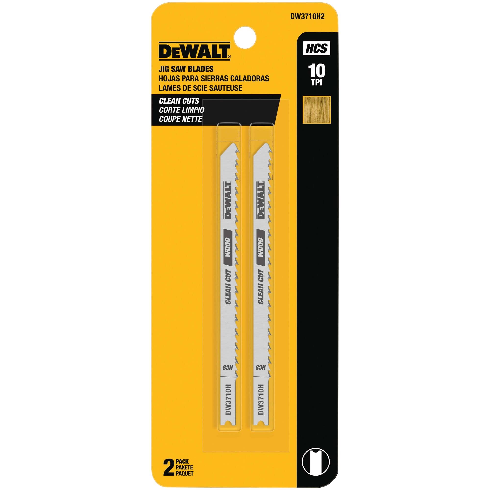 dewalt-dw3710h2-4-in-10-tpi-fine-smooth-woodcutting-jig-saw-blade-2-pack image 2