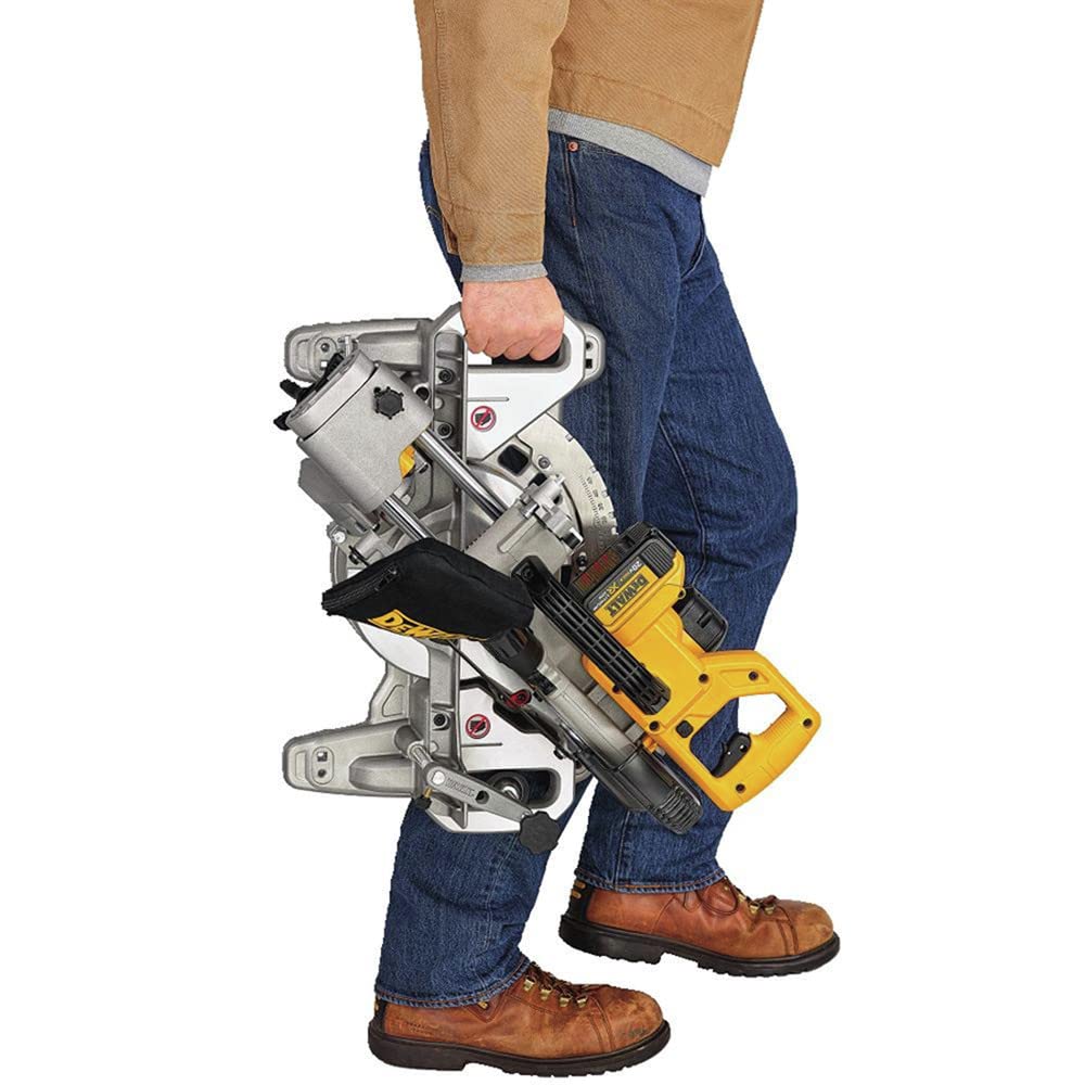 dewalt-dcs361m1-20v-max-7-1-4-cordless-miter-saw-kit image 5