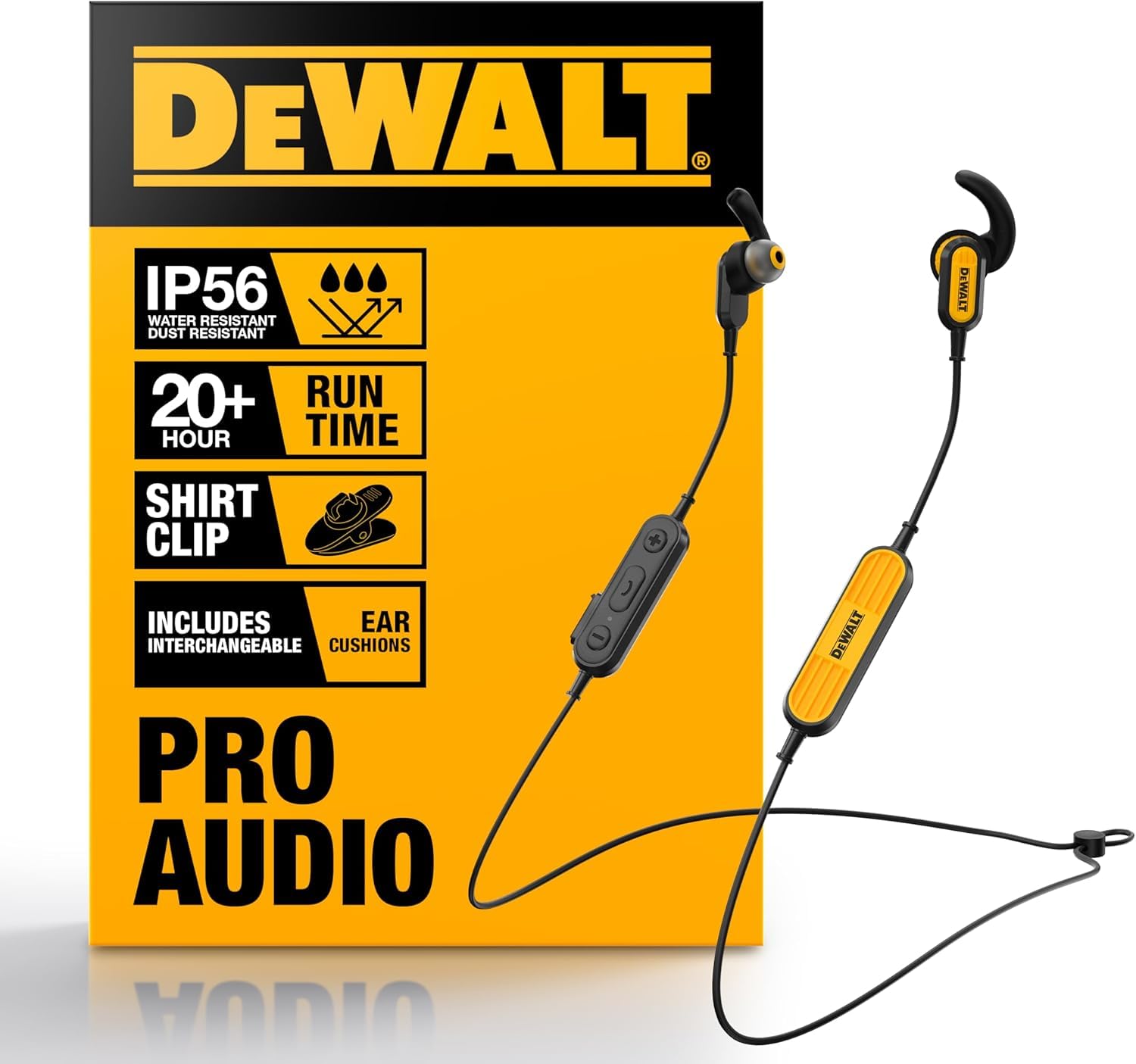 dewalt-heavy-duty-bluetooth-5-2-neckband-earbuds-ip56-20h image 1