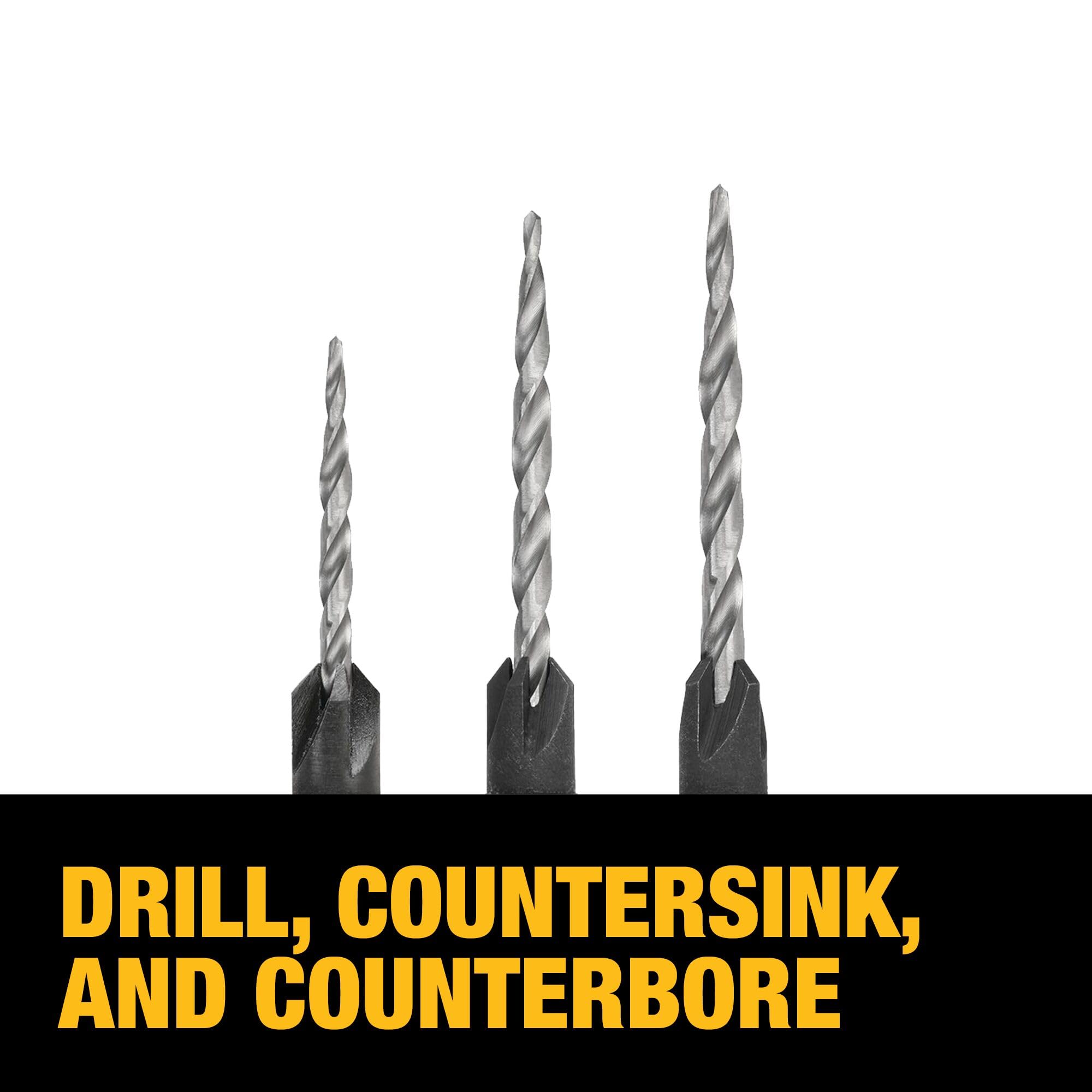 dewalt-dw2535-3-piece-countersink-drill-bit-set-6-8-10 image 4