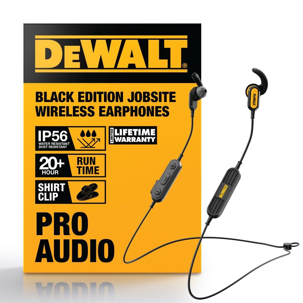 dewalt-heavy-duty-bluetooth-5-2-neckband-earbuds-ip56-20h image 8