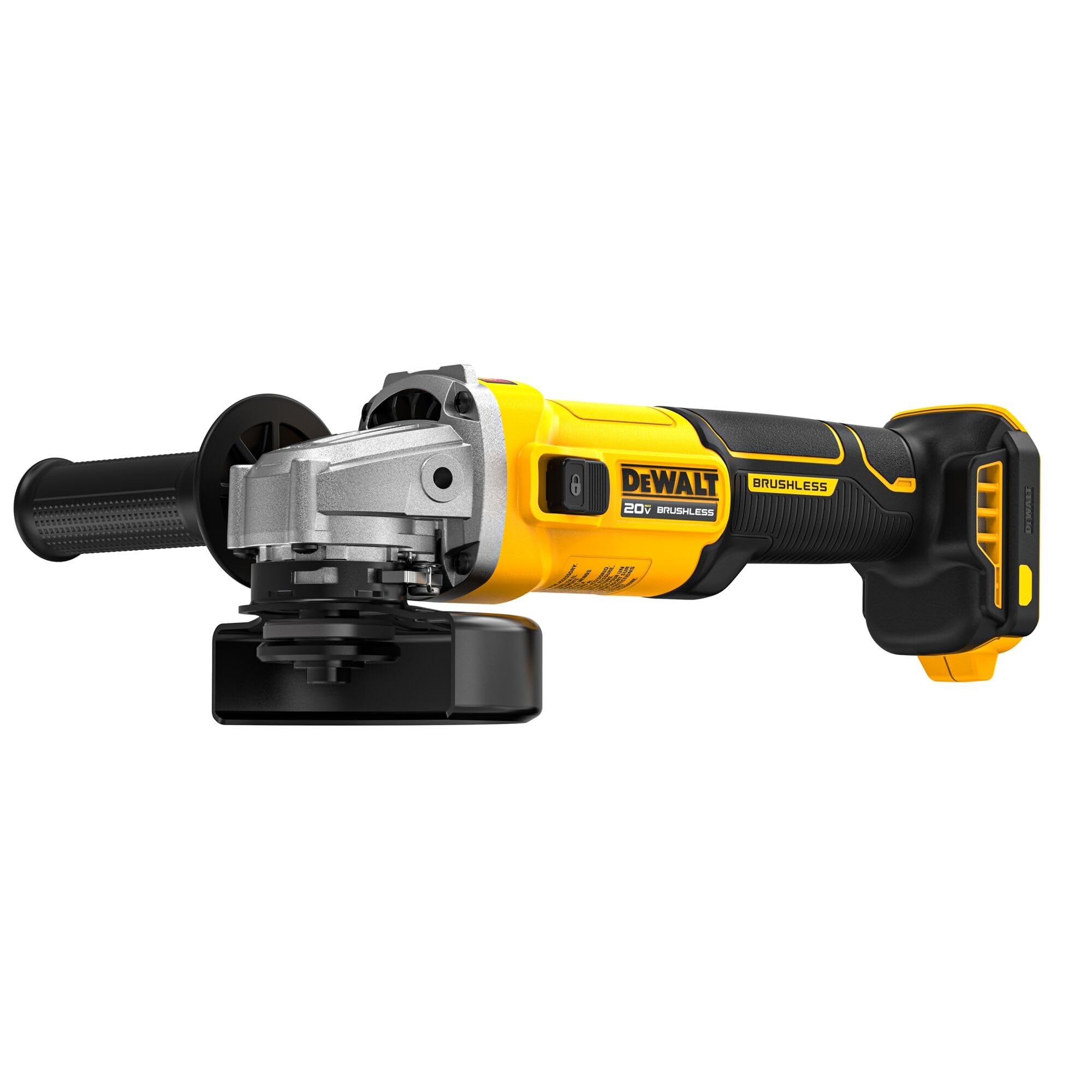 dewalt-20v-max-4-1-2-slide-switch-angle-grinder-dcg407b-bare-tool image 2