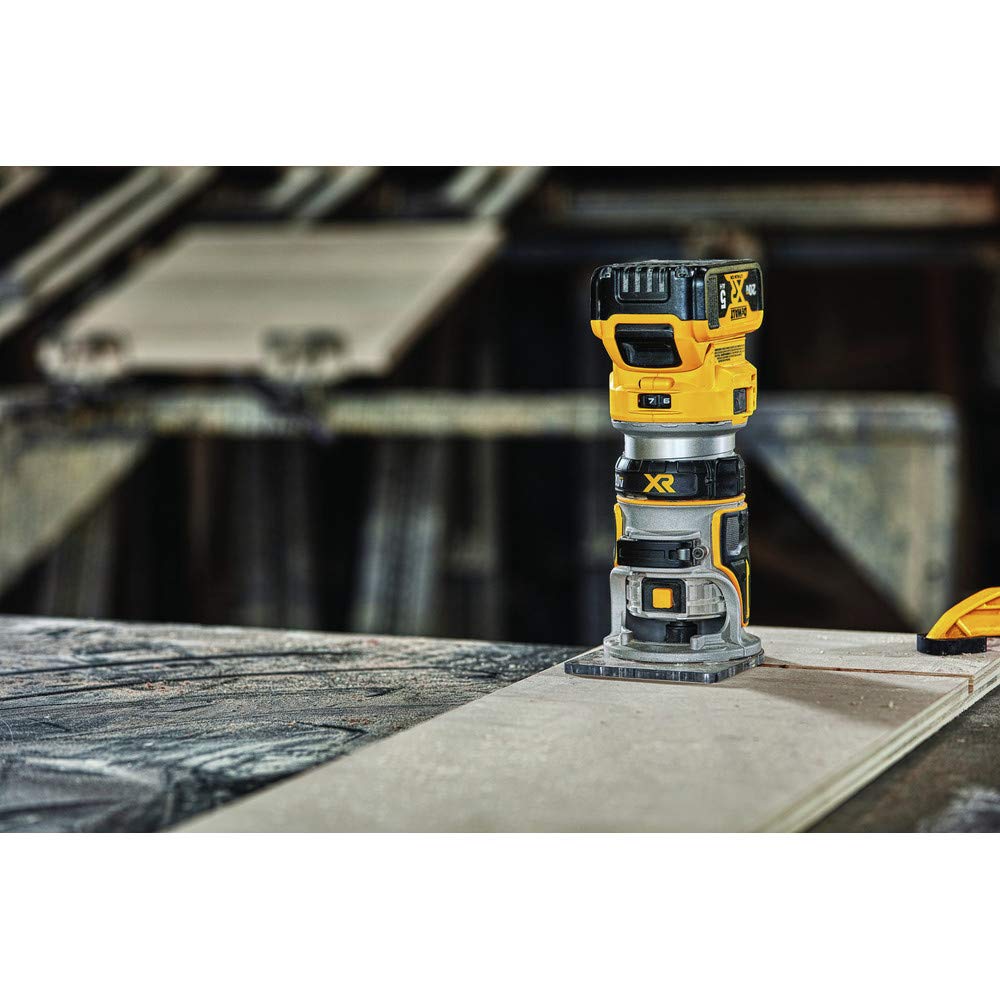 dewalt-20v-max-xr-brushless-cordless-router-dcw600b-tool-only image 7