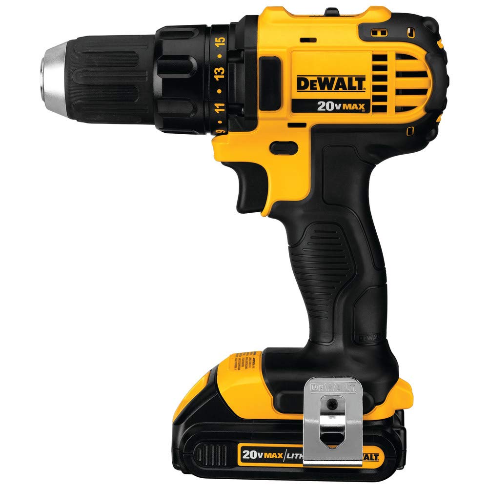 dewalt-dcd780c2-20v-max-compact-drill-driver-kit-1-5-ah image 2