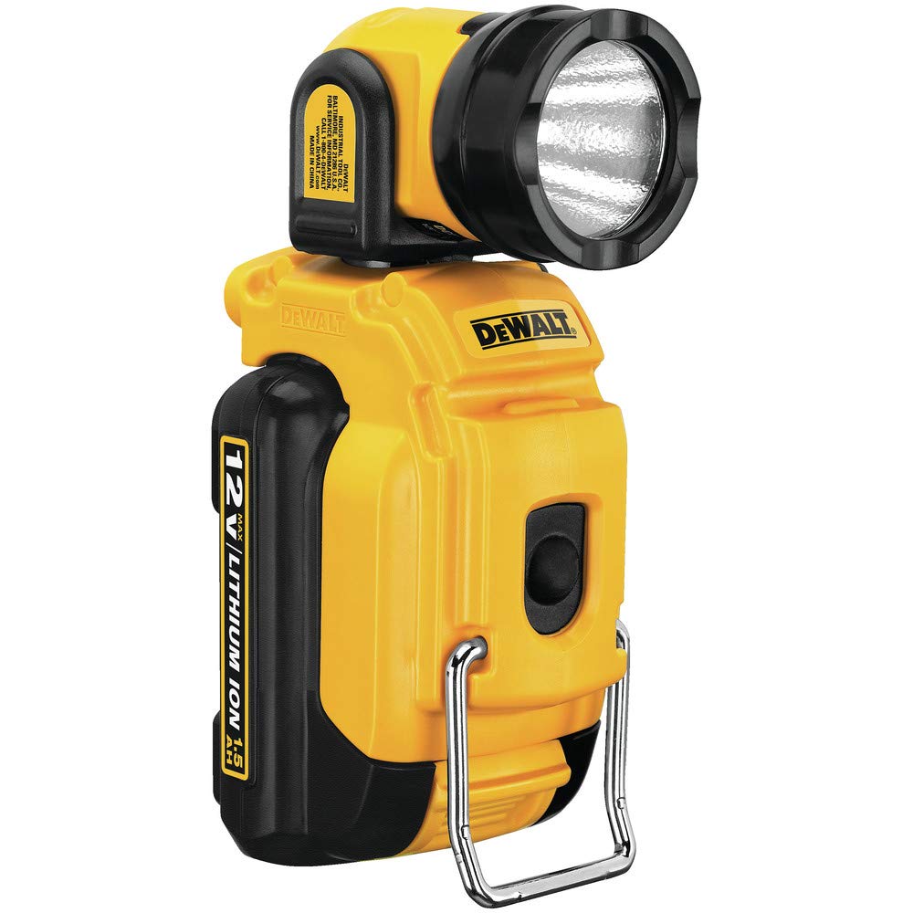dewalt-12v-max-led-work-light-dcl510-handheld-yellow image 2