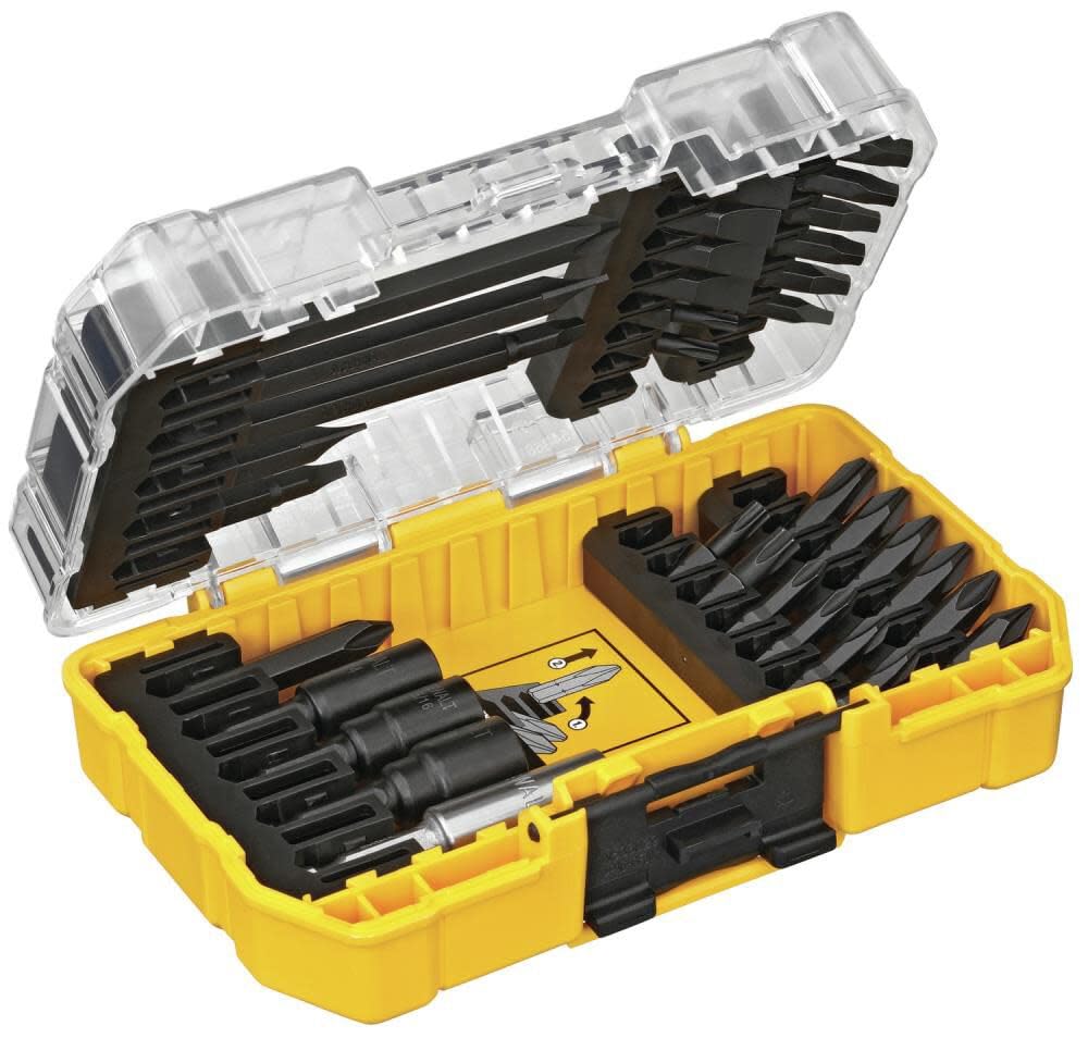 dewalt-dw2153-34-piece-impact-ready-screwdriver-bit-set-with-toughcase image 2