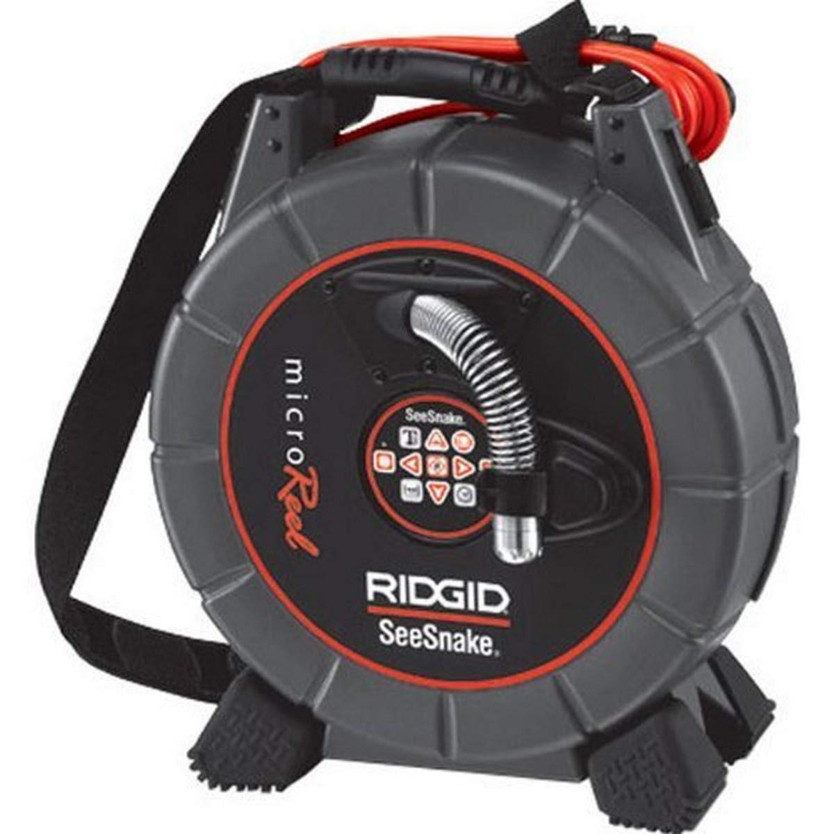 ridgid-seesnake-l100c-microreel-video-inspection-camera-with-sonde-and-transmitt image 1