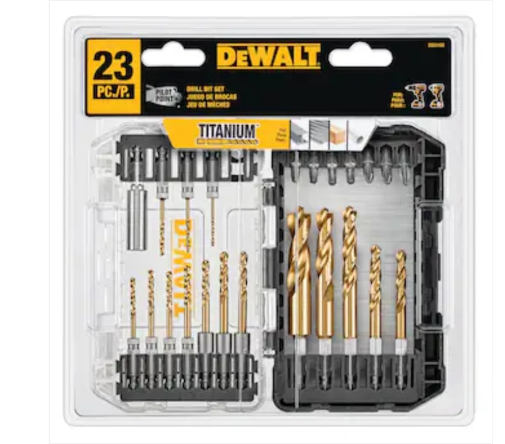 dewalt-dd5165-23-piece-hex-shank-titanium-drill-bit-set image 1
