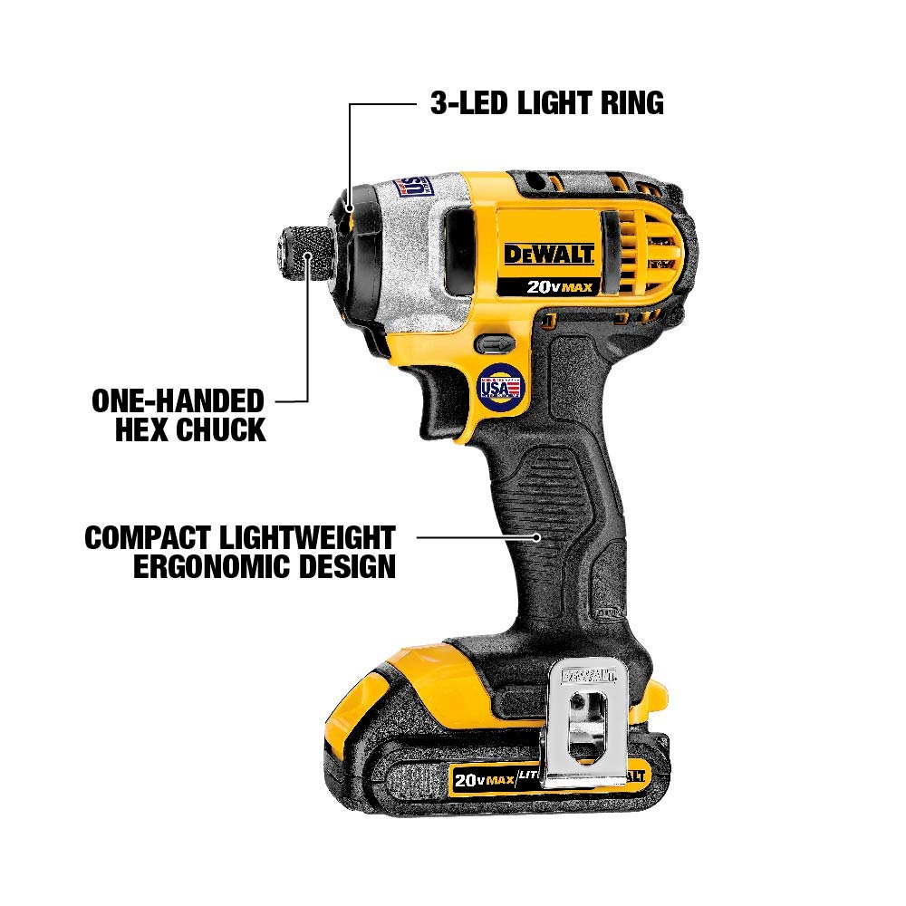 dewalt-20v-max-dck521d2-compact-5-tool-combo-kit-with-2ah-batteries image 7