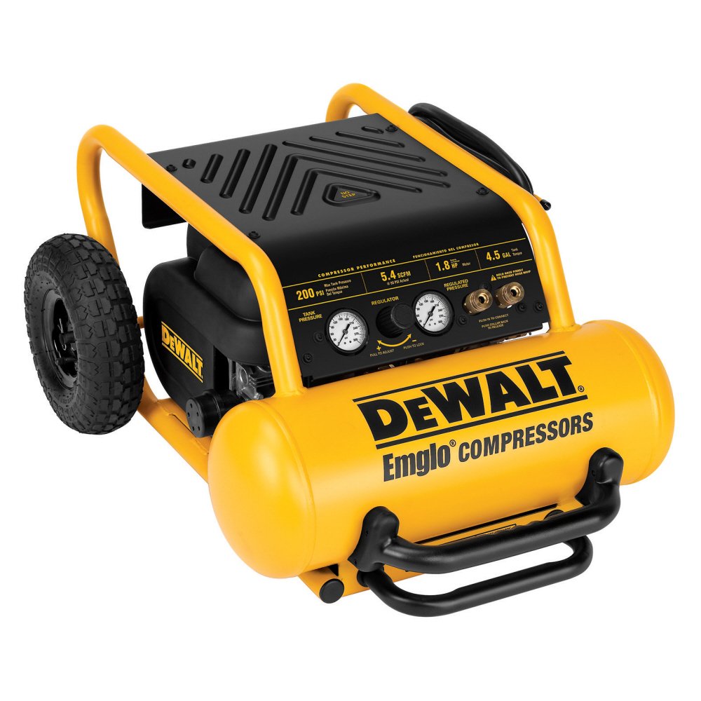 dewalt-d55146r-heavy-duty-4-5-gallon-200-psi-compressor-with-wheels-certified-re image 1