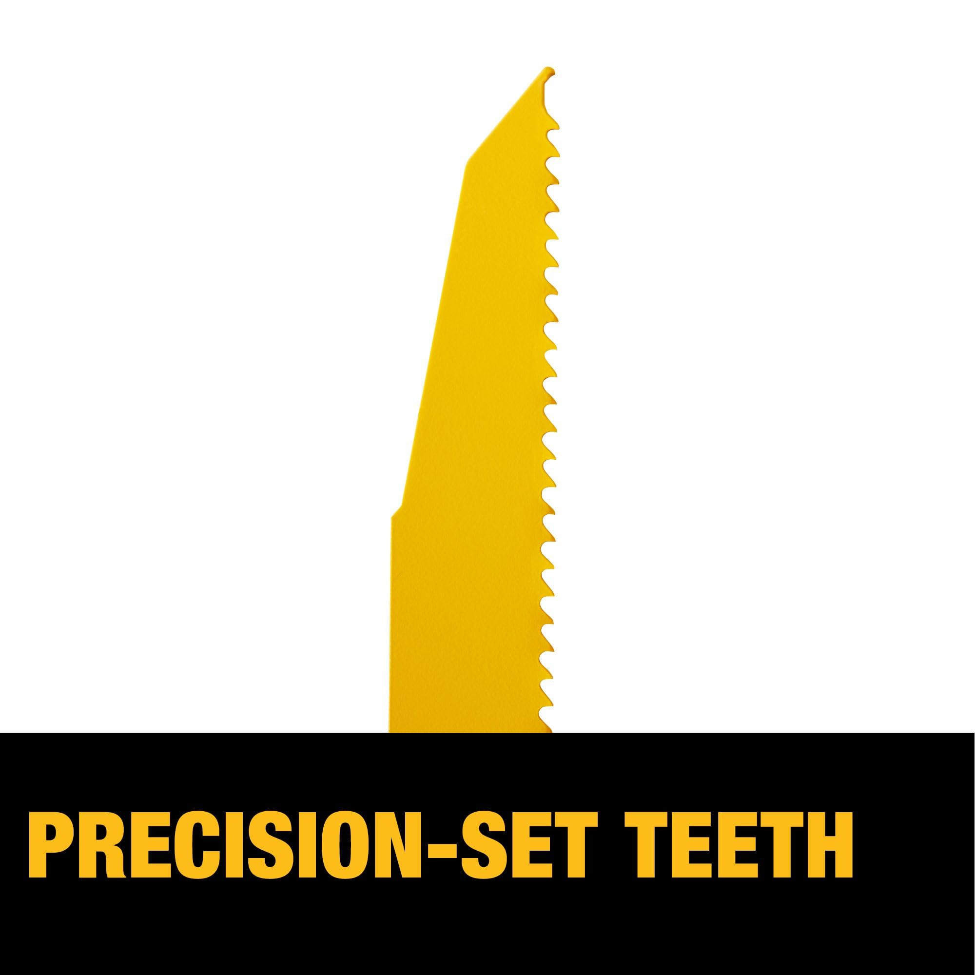 dewalt-dwar106-12-inch-5-pack-bi-metal-reciprocating-saw-blades-6-tpi-for-demoli image 4