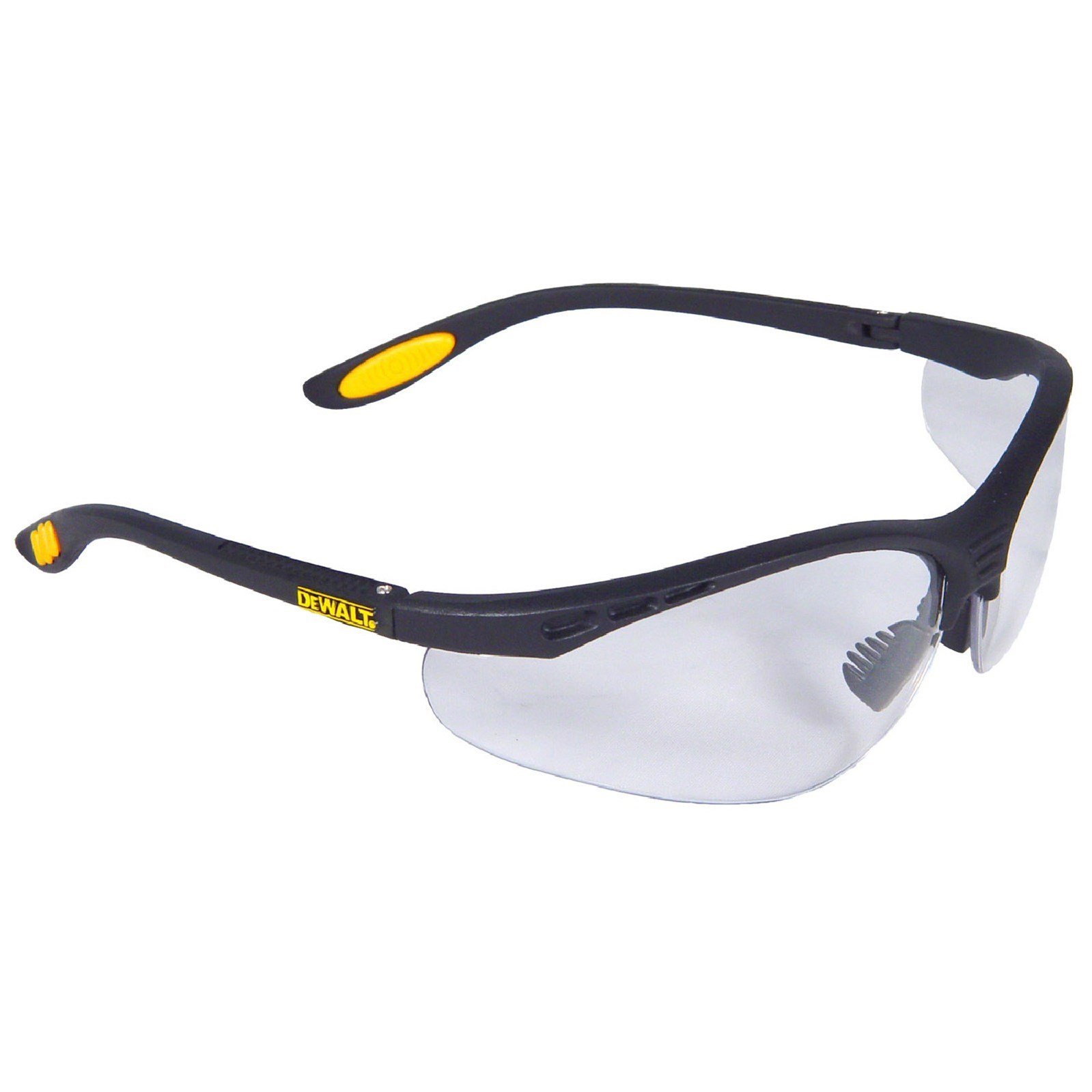 dewalt-dpg58-1c-clear-high-performance-safety-glasses-with-rubber-temples image 2