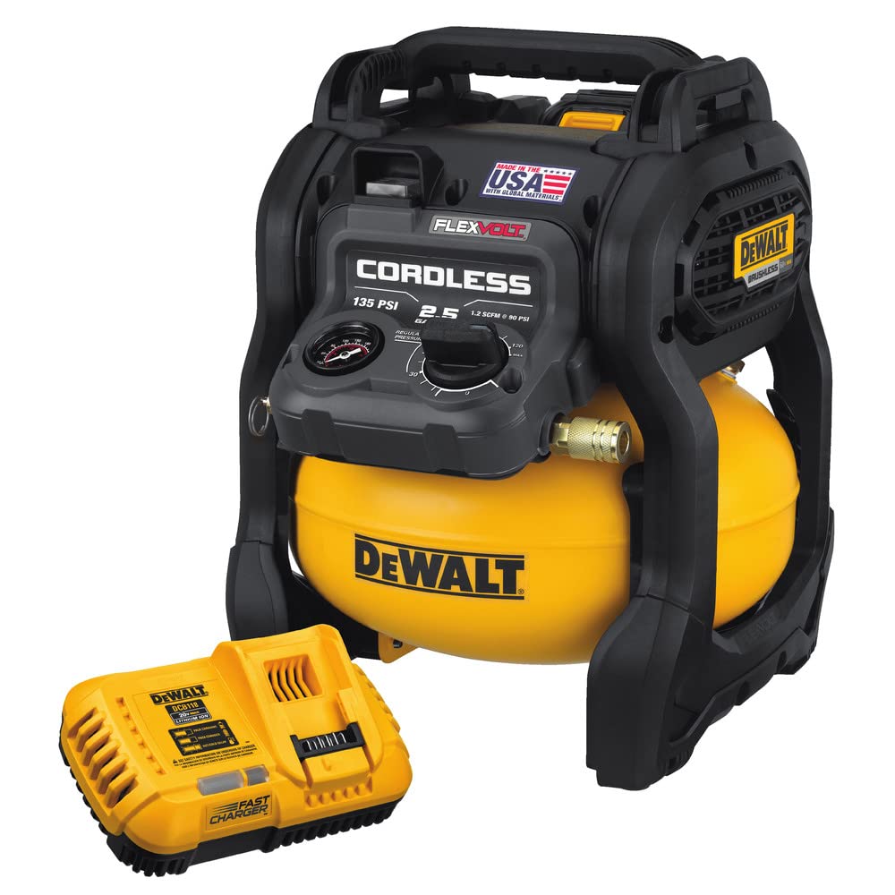 dewalt-flexvolt-60v-max-cordless-air-compressor-kit-dcc2560t1-2-5-gallon image 1