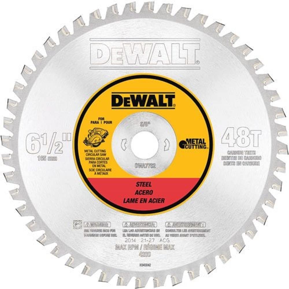 dewalt-dwa7762-6-1-2-in-48-tooth-ferrous-metal-cutting-circular-saw-blade image 1