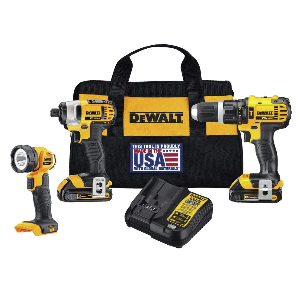 dewalt-dck384c2-20v-max-compact-3-tool-combo-kit image 1