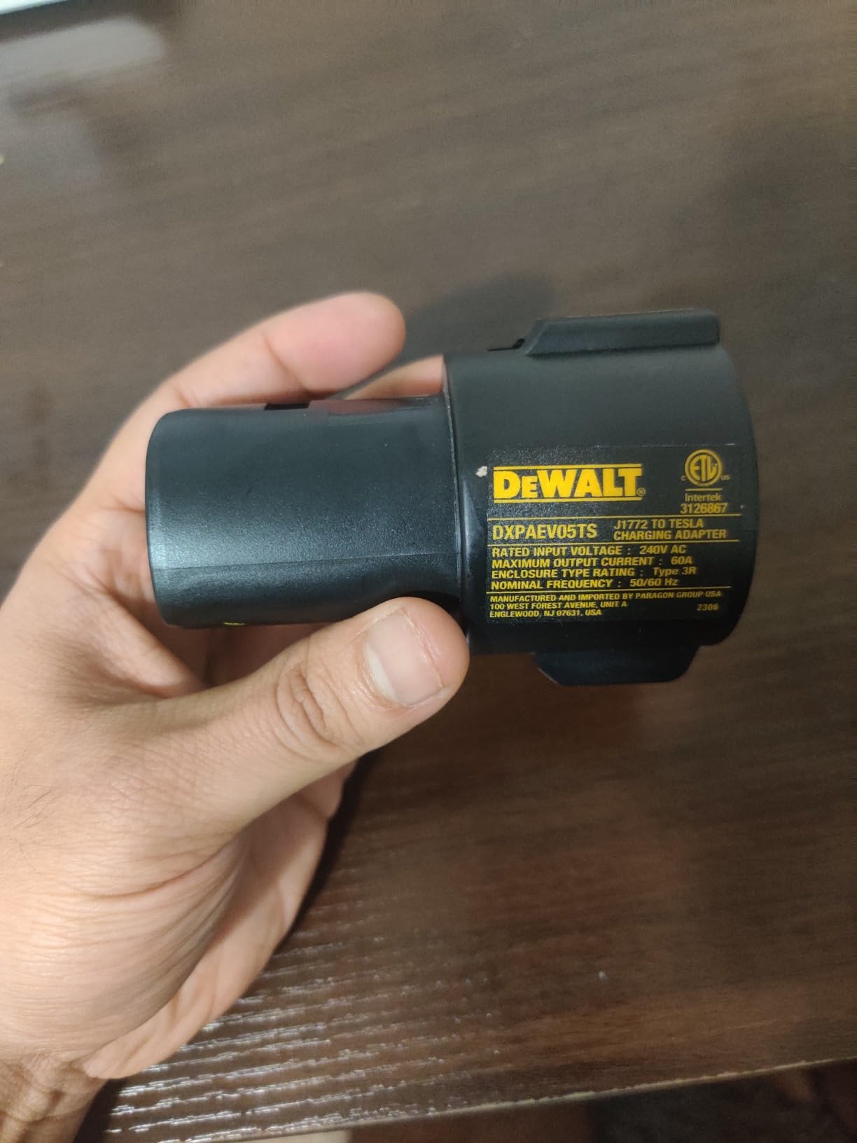 Solid adapter.
