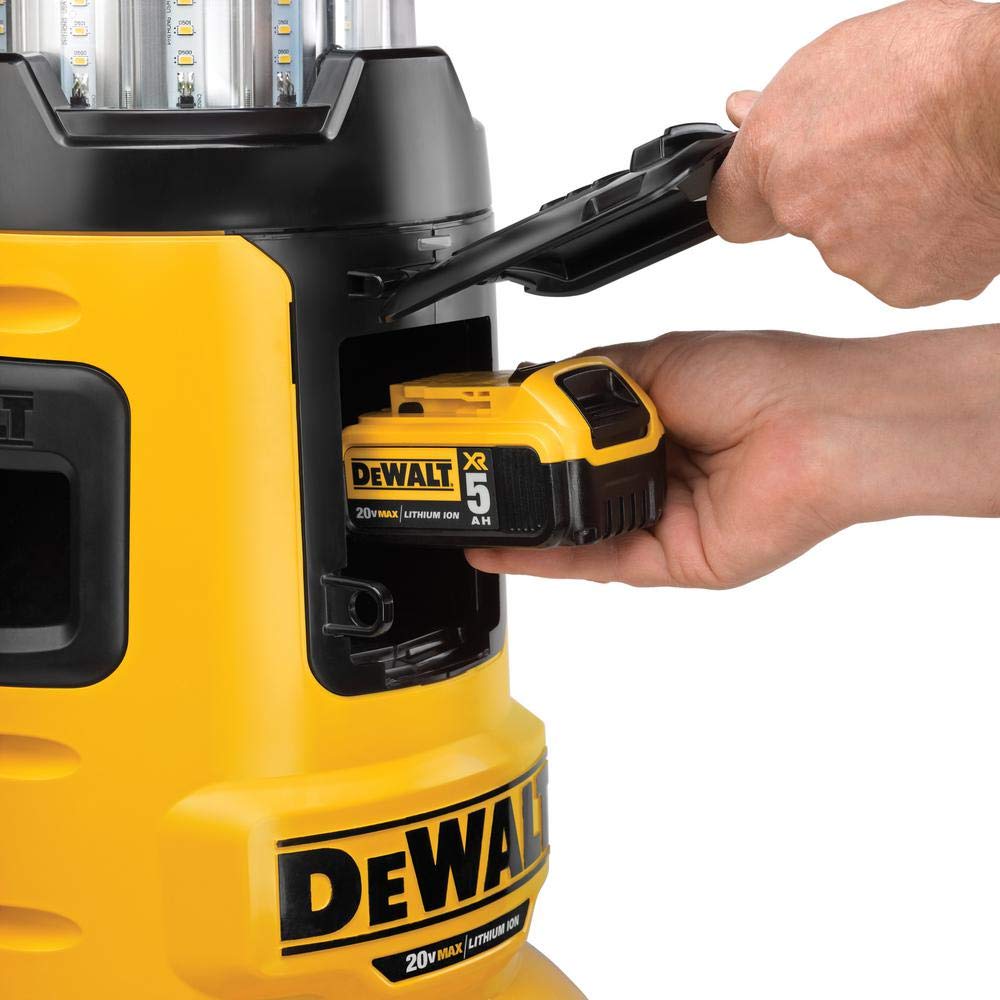 dewalt-dcl070-20v-max-flexvolt-bluetooth-led-area-light-bare-tool-refurbished image 7