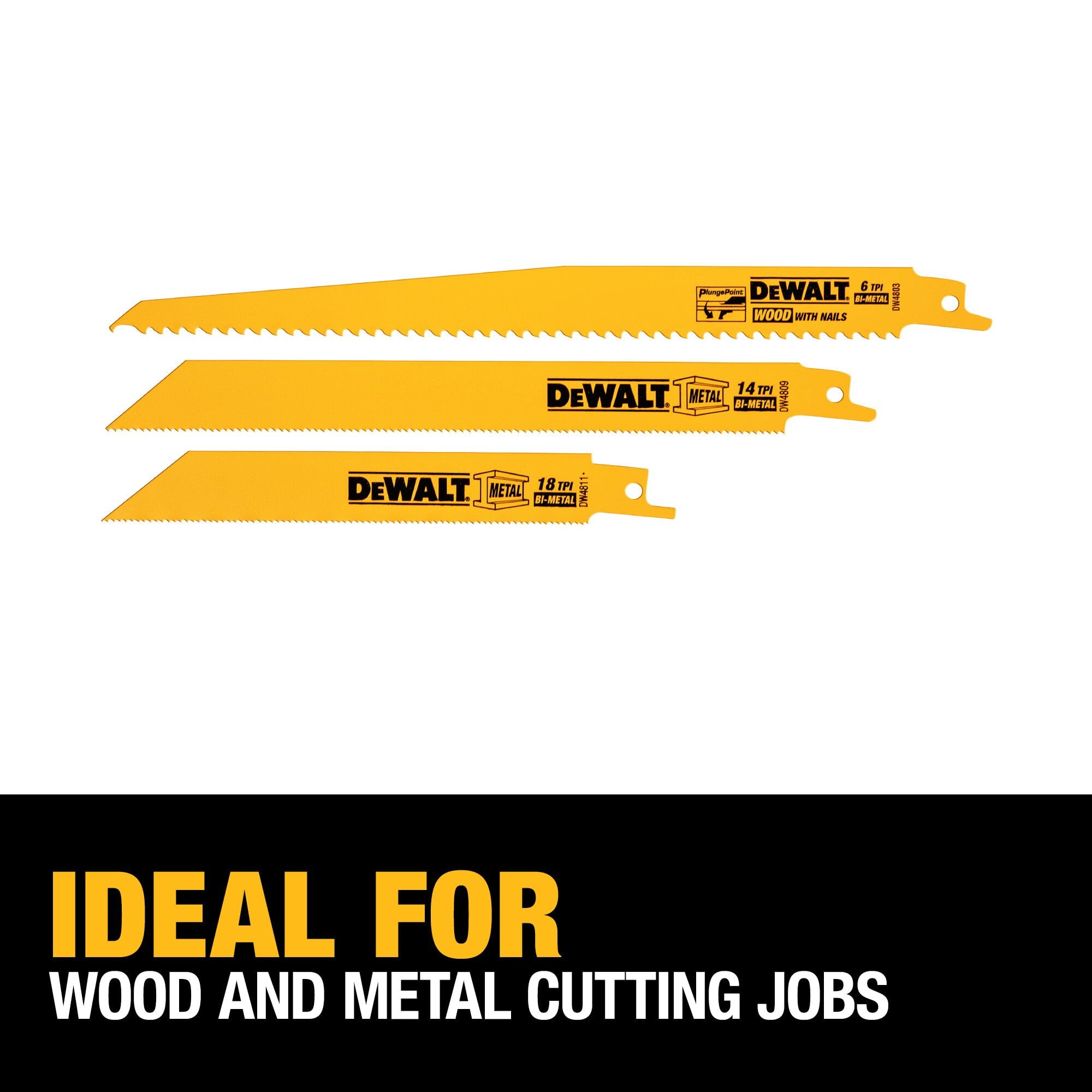 dewalt-dw4899c-bi-metal-reciprocating-saw-blade-set-16-piece image 4