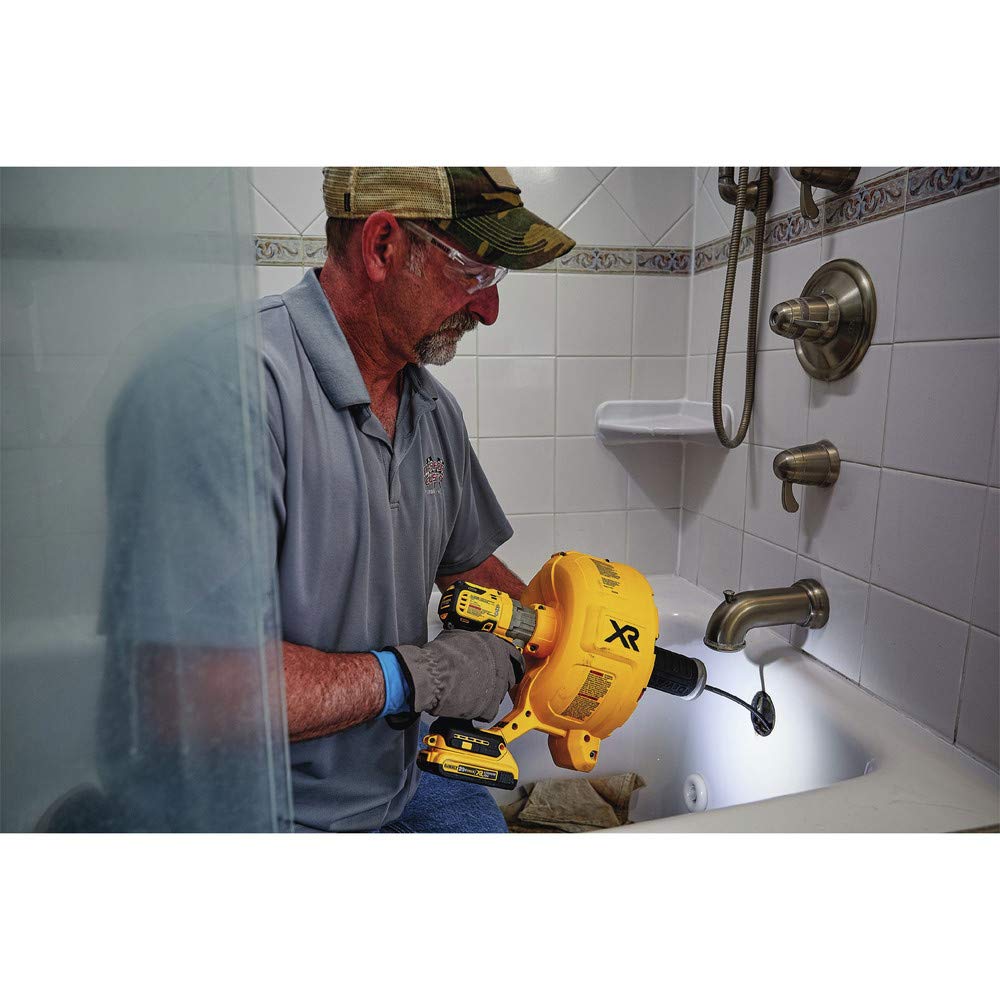 dewalt-dcd200d1-20v-max-xr-brushless-drain-snake-kit image 8