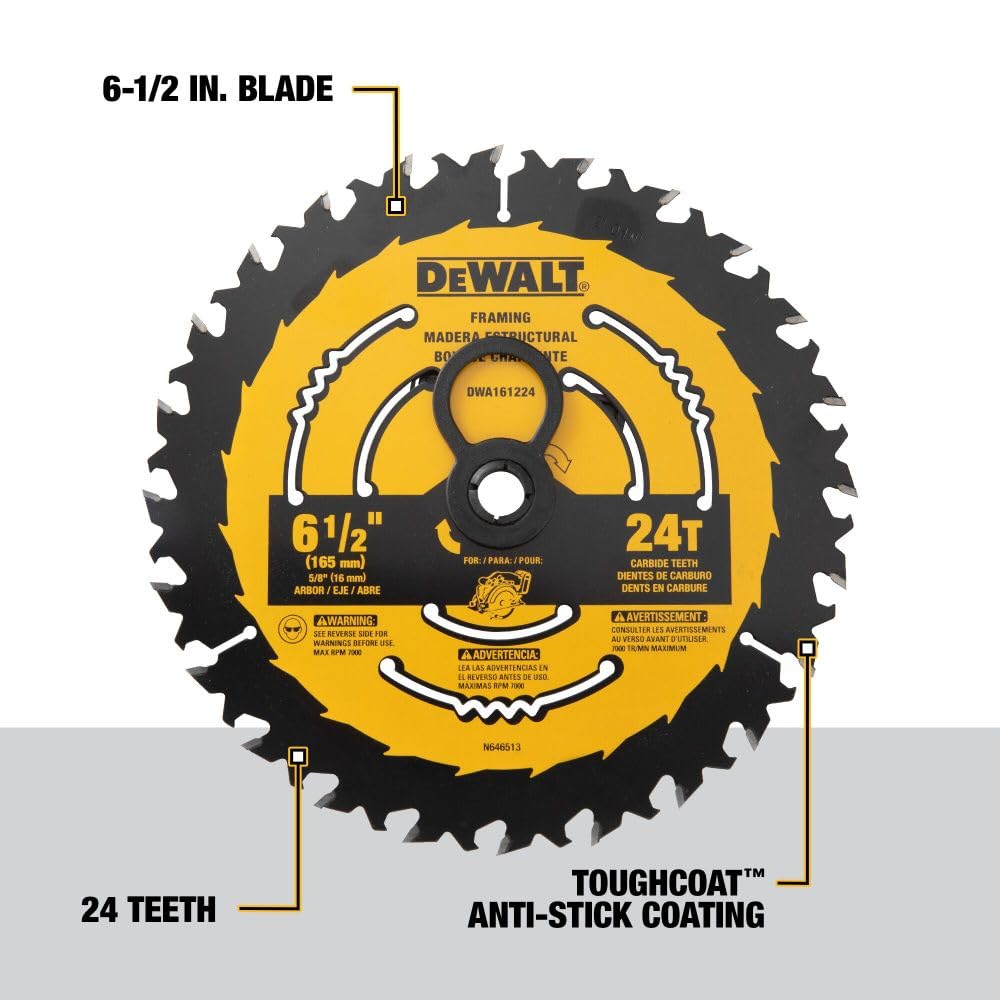 dewalt-dwa161224-6-1-2-inch-24-tooth-framing-circular-saw-blade image 6