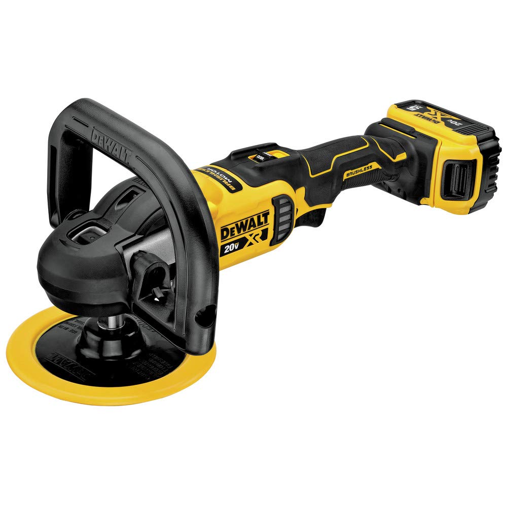 dewalt-dcm849p2-20v-max-xr-7-inch-cordless-rotary-polisher-kit-with-6-0ah-batter image 5
