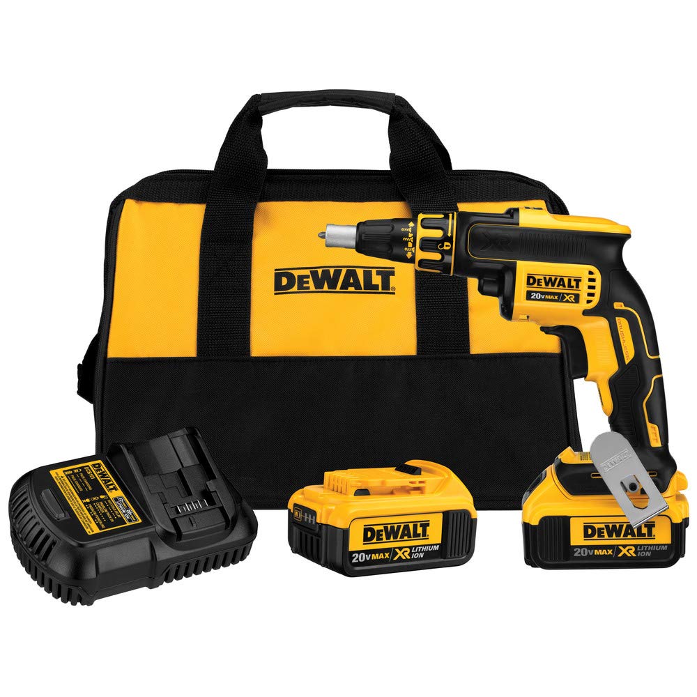 dewalt-dcf620m2-20v-max-xr-brushless-drywall-screw-gun image 1