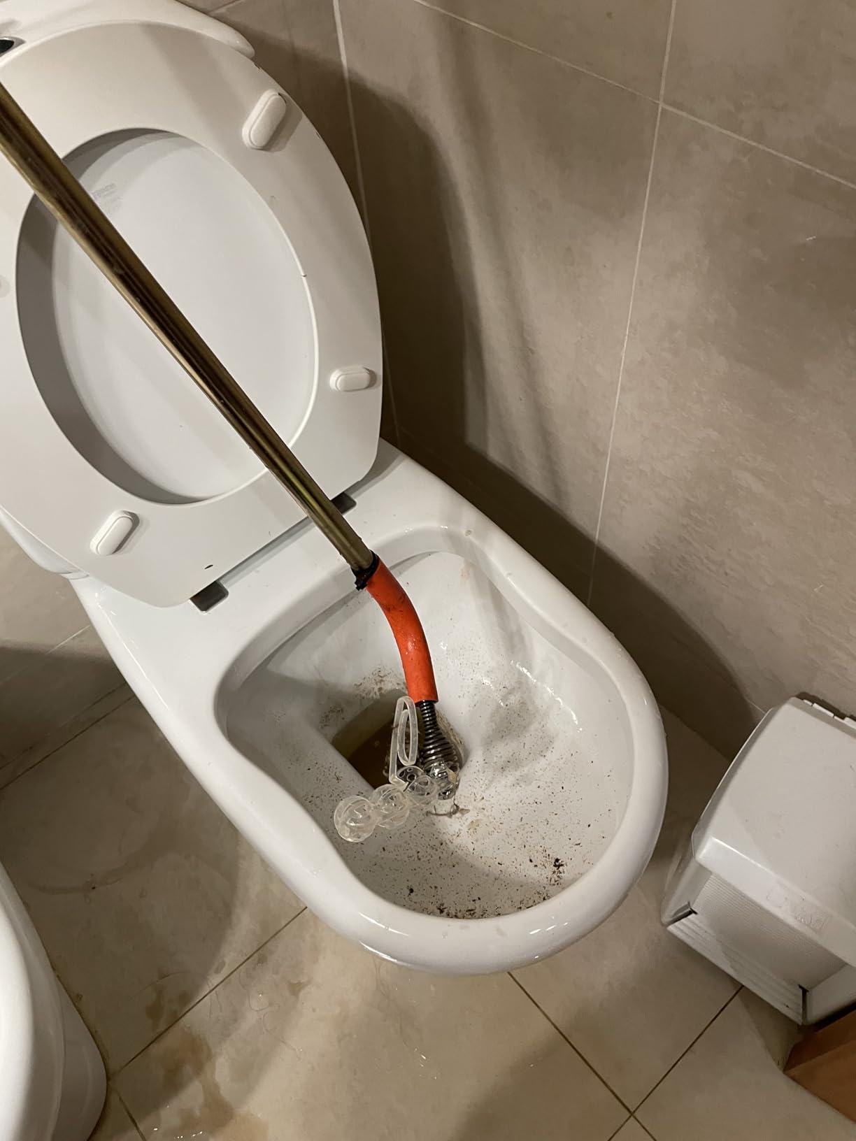 Unclogged quickly