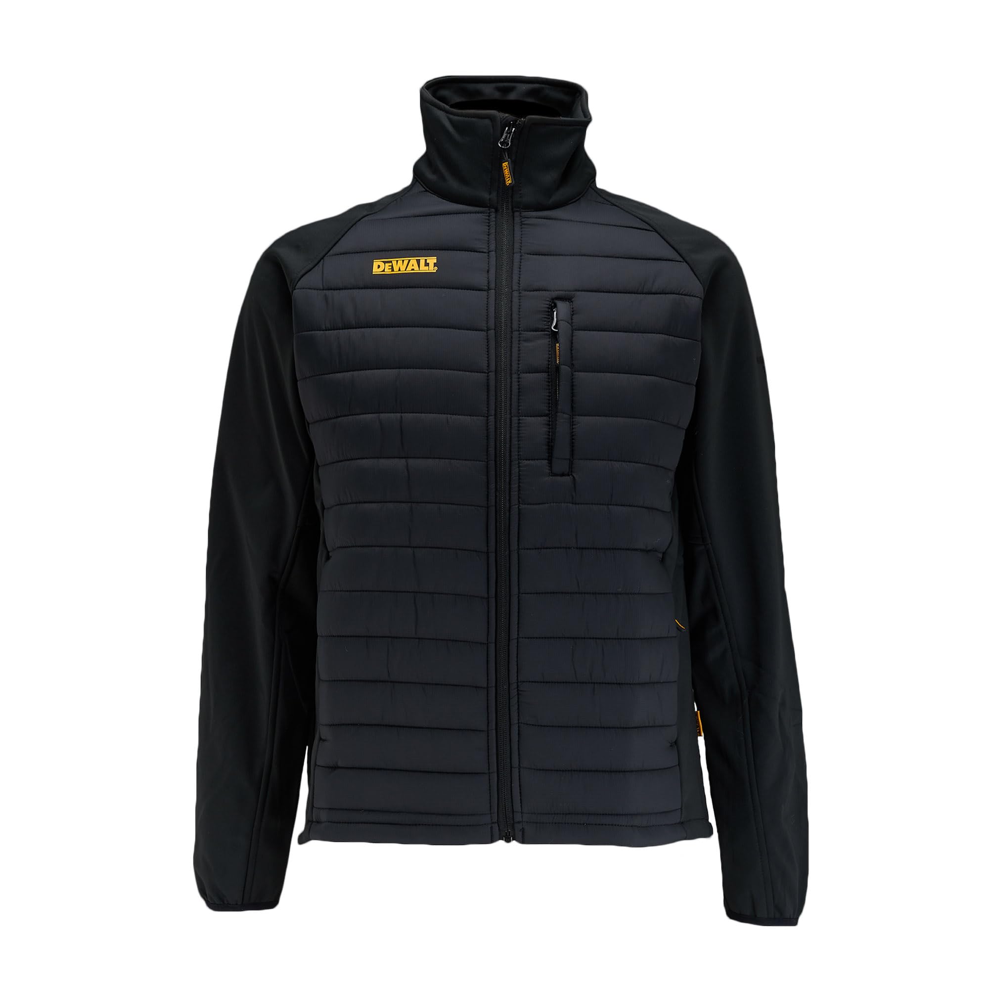 dewalt-men-s-hybrid-work-jacket-lightweight-water-resistant-insulated image 1