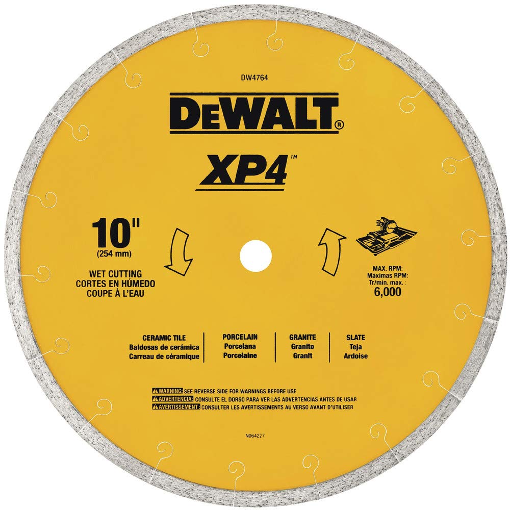 dewalt-dw4764-10-inch-wet-cutting-diamond-blade-for-porcelain-tile image 2