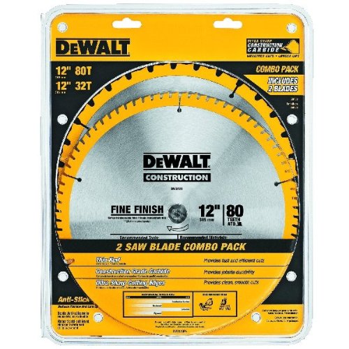 dewalt-dw3128-12-inch-80-tooth-miter-saw-blade-atb-thin-kerf-1-inch-arbor image 3