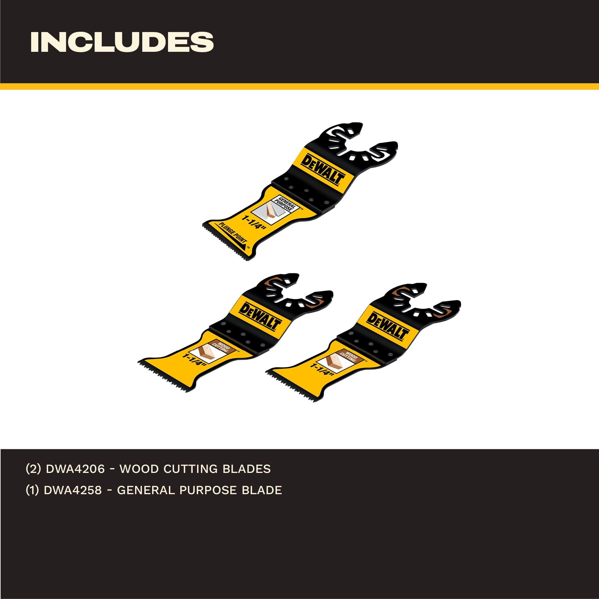 dewalt-3-piece-oscillating-tool-blade-set-dwa4206bm-3-plungepoint-general-purpos image 2