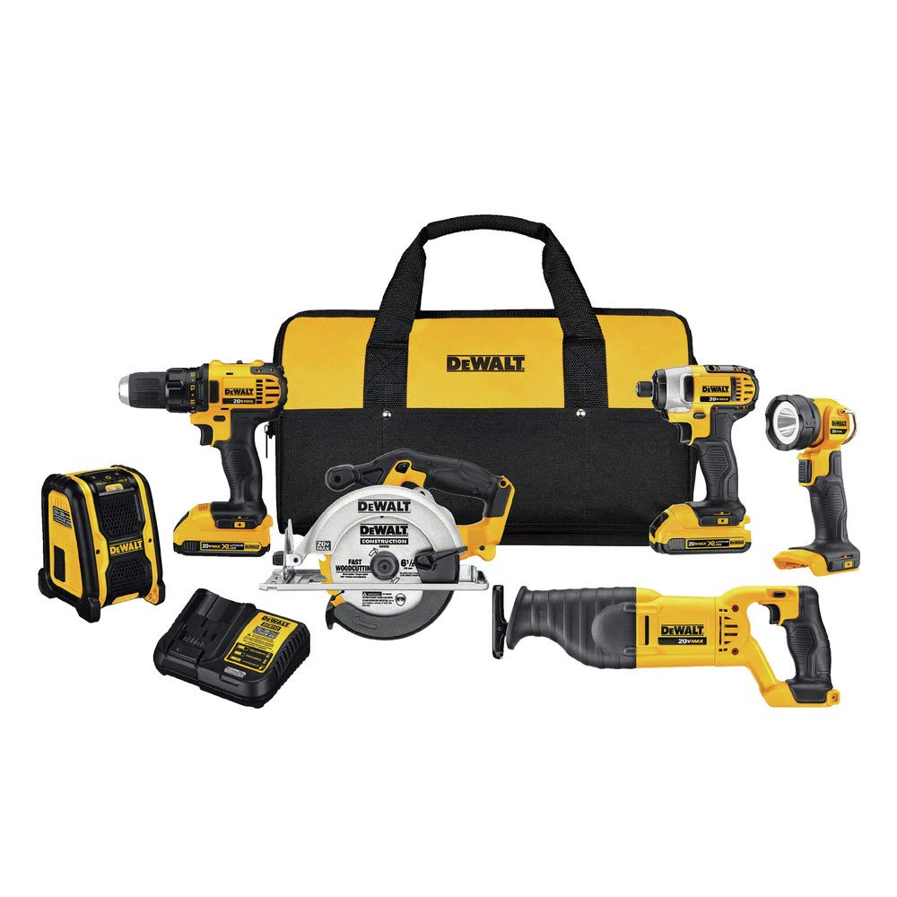 dewalt-20v-max-compact-6-tool-combo-kit-dck620d2 image 1
