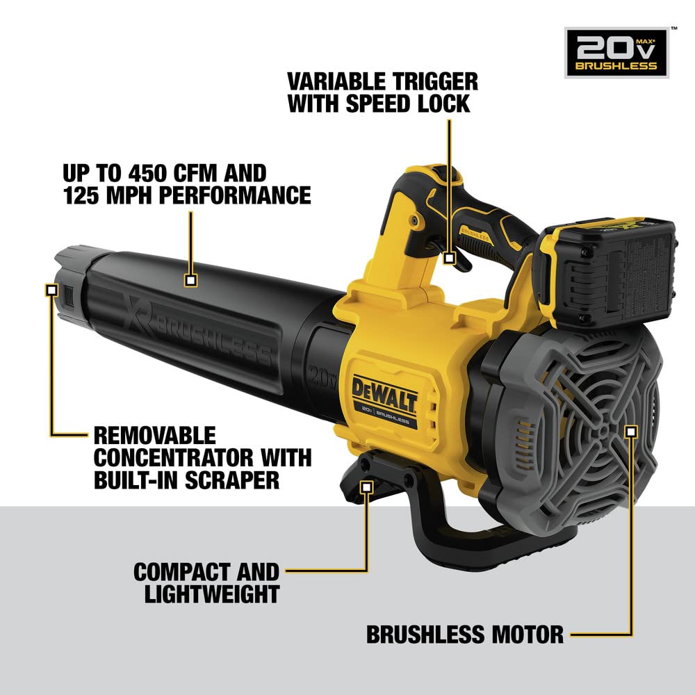 dewalt-20v-max-xr-brushless-leaf-blower-125-mph-450-cfm-dcbl722p1 image 6