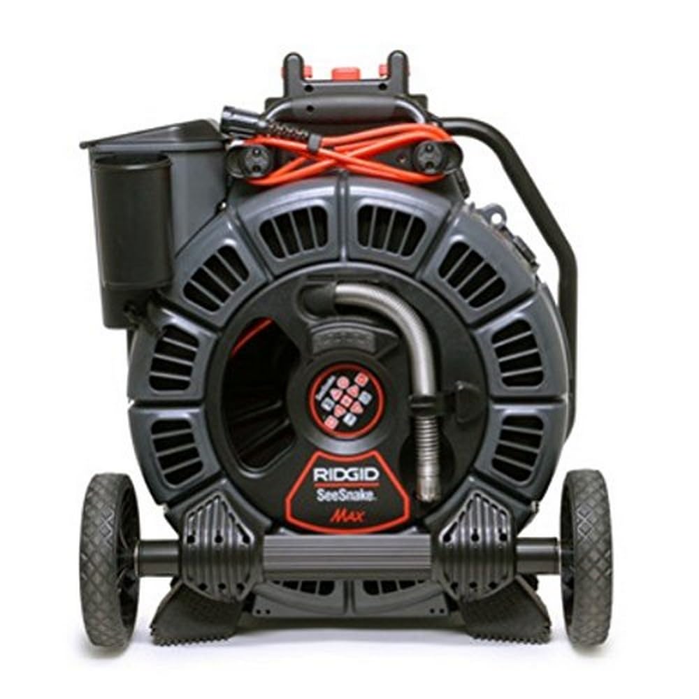 ridgid-42348-seesnake-max-rm200a-with-d2a-drum-self-leveling-video-inspection-ca image 1