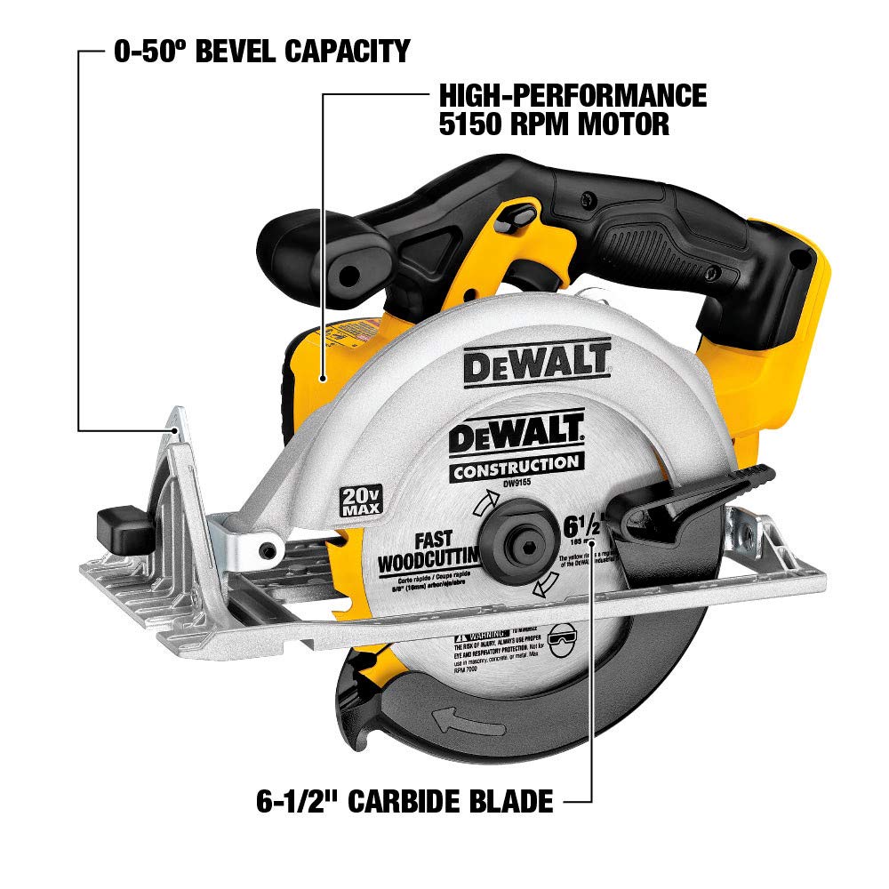 dewalt-dck592l2-20v-max-premium-5-power-tool-combo-kit-with-contractor-bag image 6
