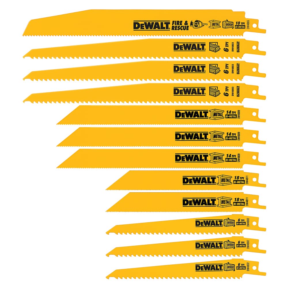 dewalt-dw4892-12-pc-bi-metal-reciprocating-saw-blade-set image 1