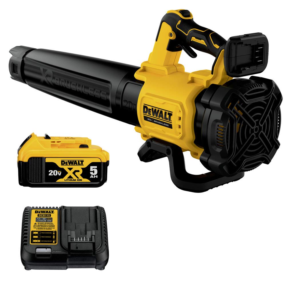 dewalt-20v-max-xr-brushless-leaf-blower-125-mph-450-cfm-dcbl722p1 image 1