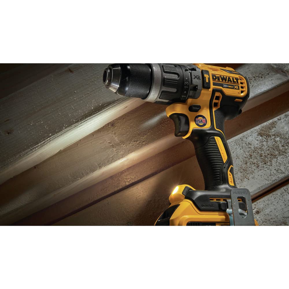 dewalt-20v-max-xr-brushless-compact-hammer-drill-kit-dcd796d2 image 7