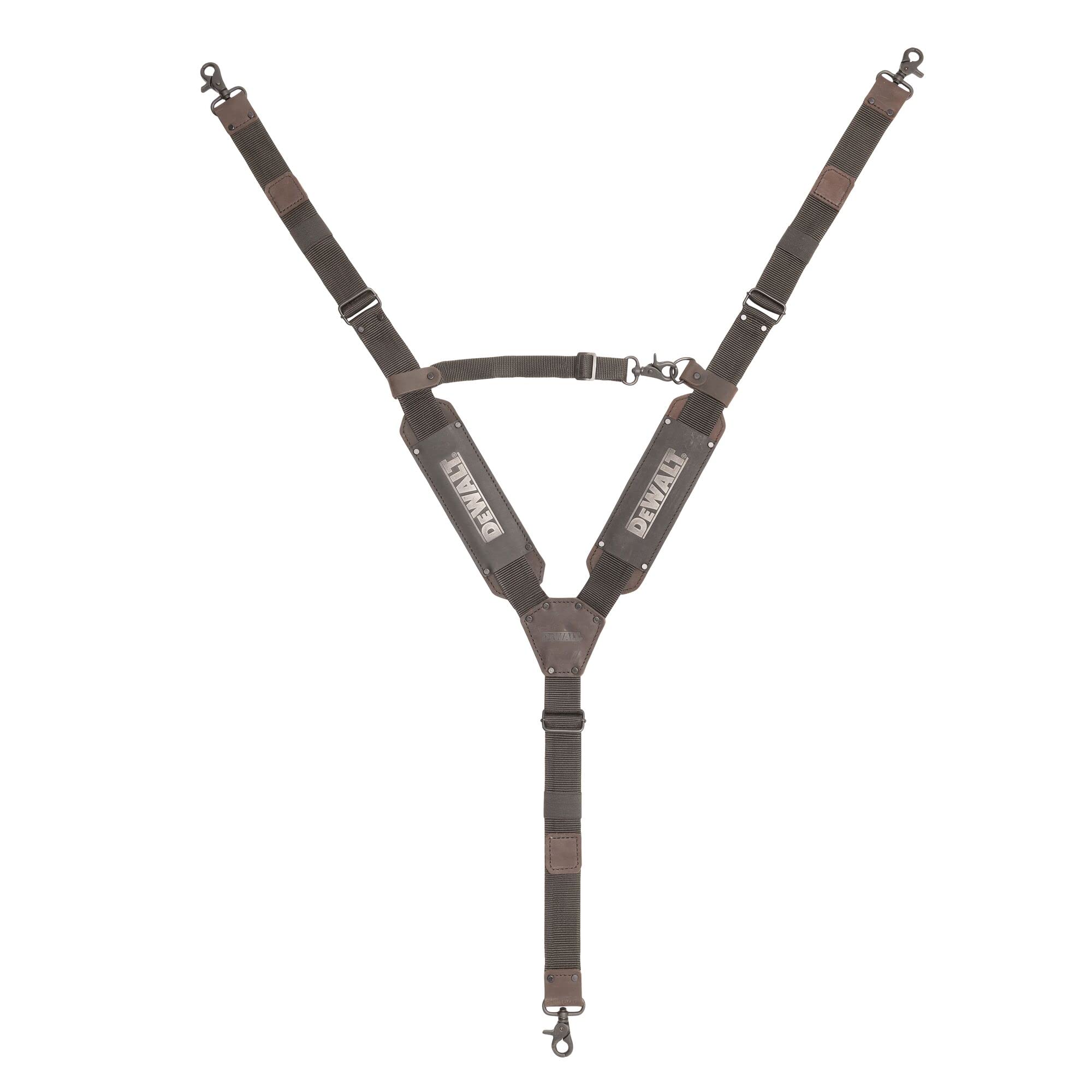 dewalt-dwst550116-leather-tool-belt-suspenders-y-back-heavy-duty image 1