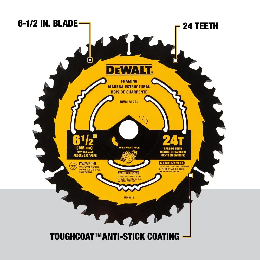 dewalt-dwa161224-6-1-2-inch-24-tooth-framing-circular-saw-blade image 2