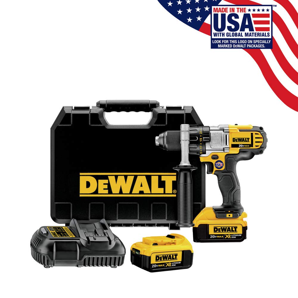 dewalt-dcd980m2-20v-max-3-speed-drill-driver-kit-4-0ah image 4