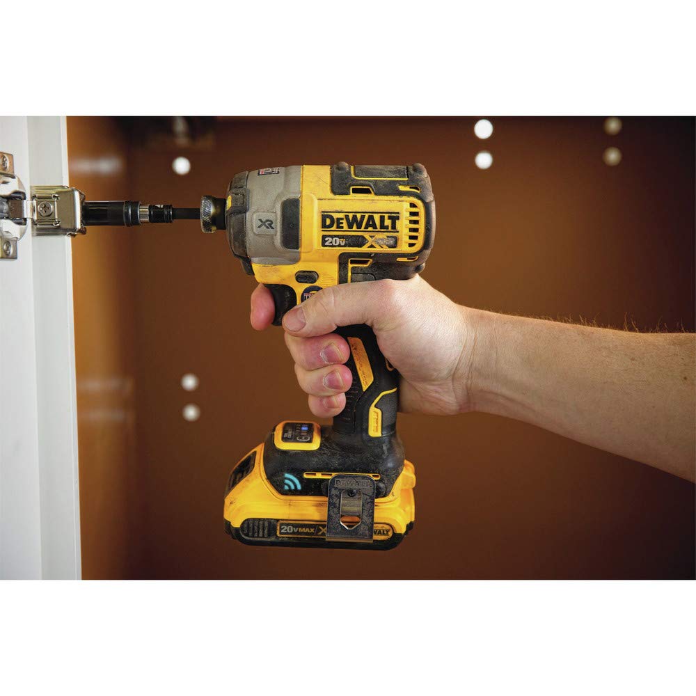 dewalt-20v-max-xr-dcf888d2-impact-driver-kit-with-tool-connect-bluetooth image 7