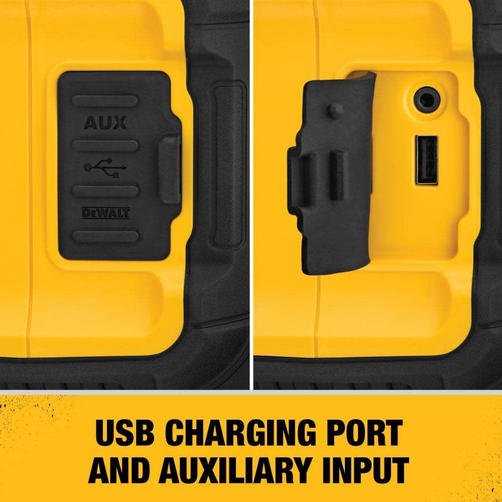 dewalt-dcr010-20v-max-bluetooth-speaker-100-ft-range-with-phone-holder image 4