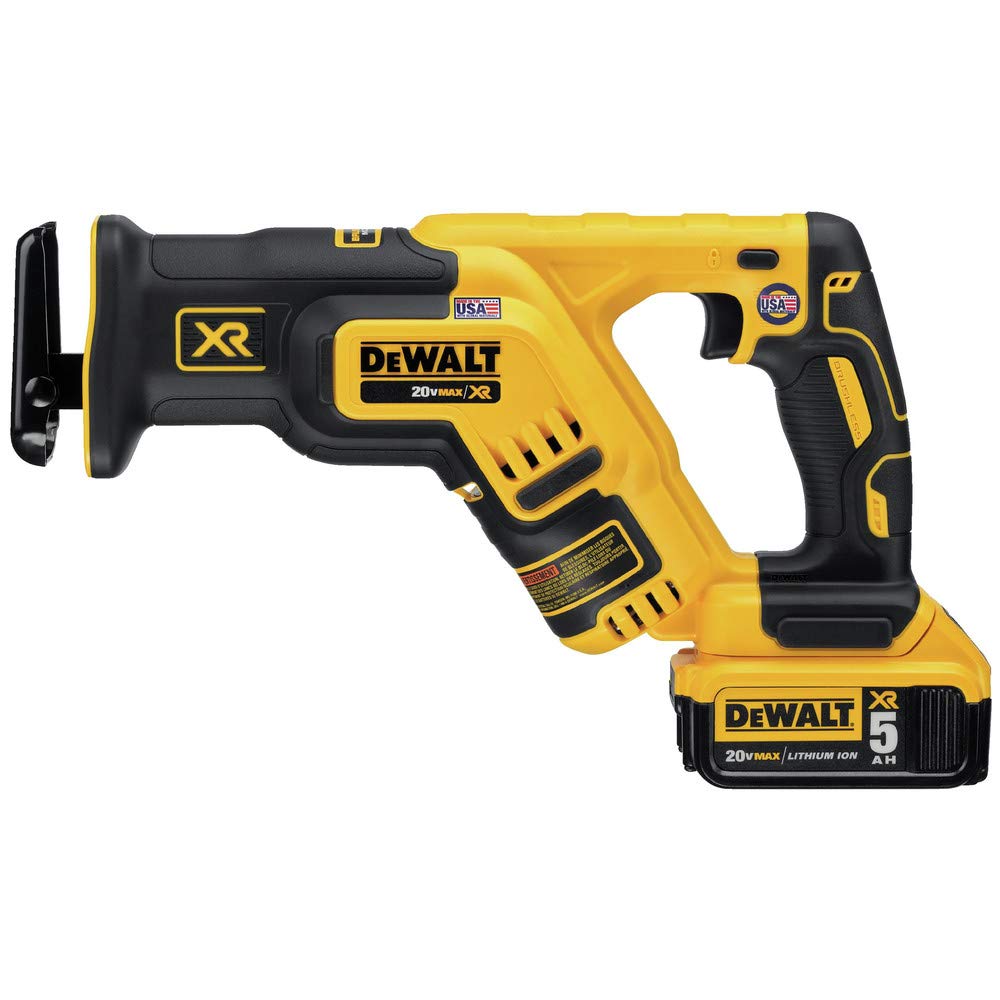 dewalt-20v-max-xr-compact-reciprocating-saw-5-0ah-kit-dcs367p1 image 3