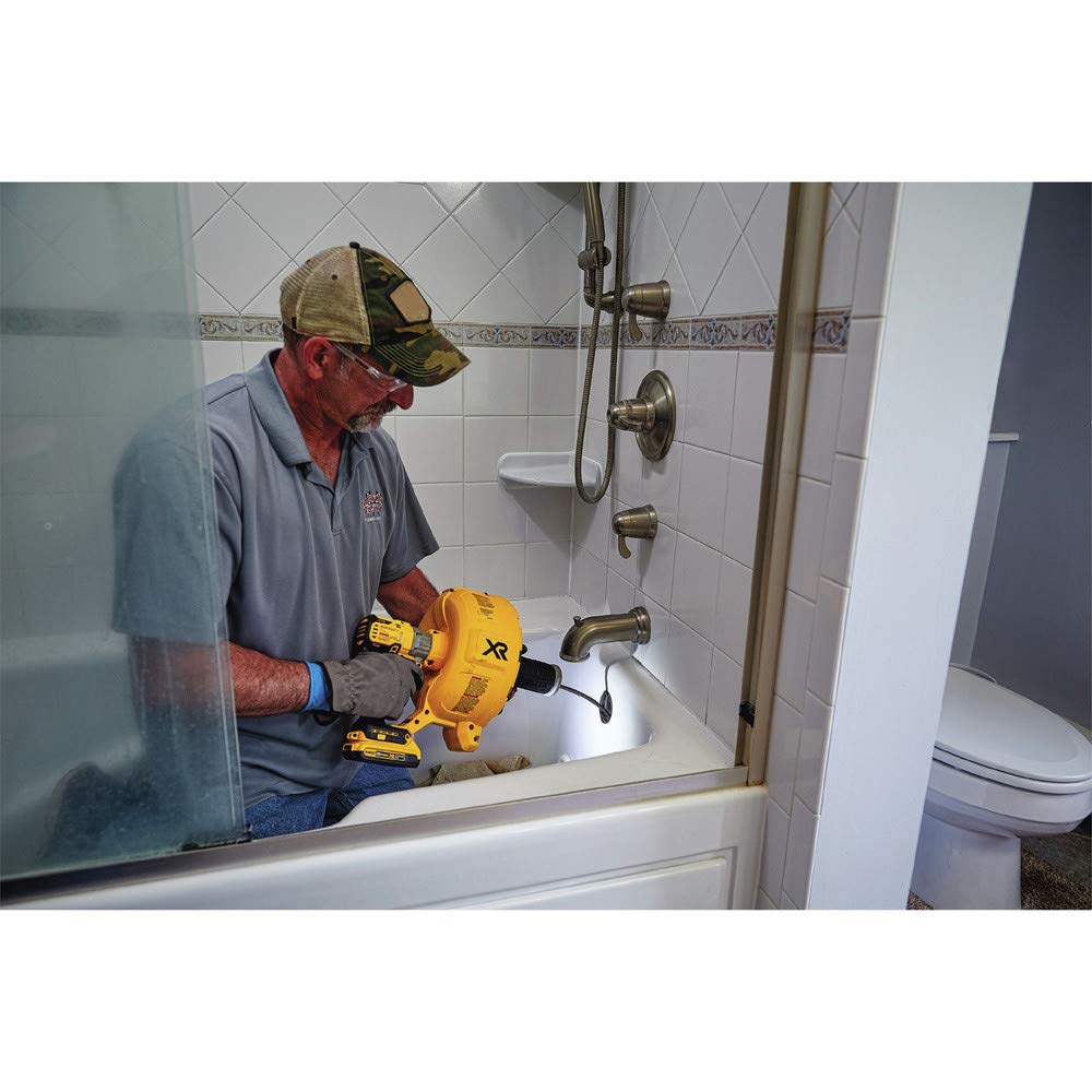 dewalt-dcd200d1-20v-max-xr-brushless-drain-snake-kit image 7