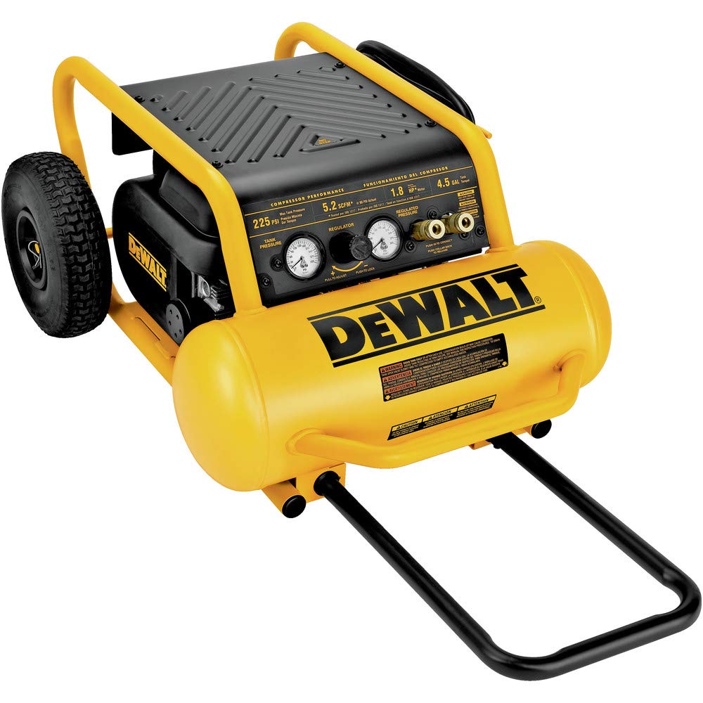 dewalt-4-1-2-gallon-225-psi-hand-carry-air-compressor-with-wheels-d55146 image 2