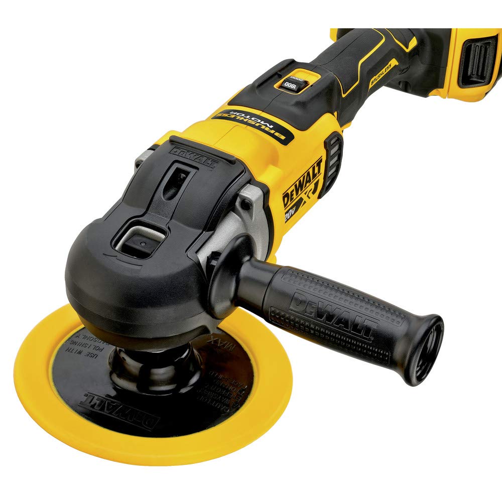dewalt-dcm849p2-20v-max-xr-7-inch-cordless-rotary-polisher-kit-with-6-0ah-batter image 7